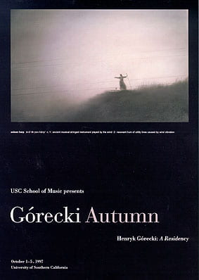 Gorecki Autumn Poster